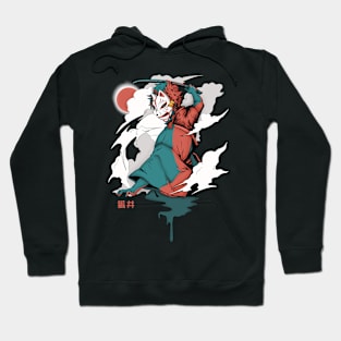 Samurai Kitsune Hoodie